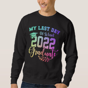 Mijn laatste schooldag Afstuderen de 2022 Vaarwel Trui