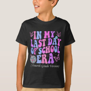 Mijn laatste schooldag vierde klas leraar t-shirt