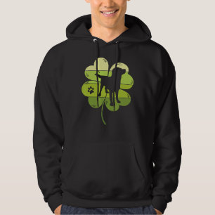 Mijn labrador is mijn gelukscharme pun St Patricks Hoodie