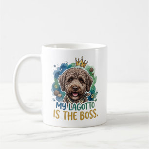 Mijn Lagotto Is De Baas Grappige Hond Koffiemok