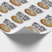 Mijn Lakke Breng alle Joden naar de Yard Chanoeka Cadeaupapier (Hoek)