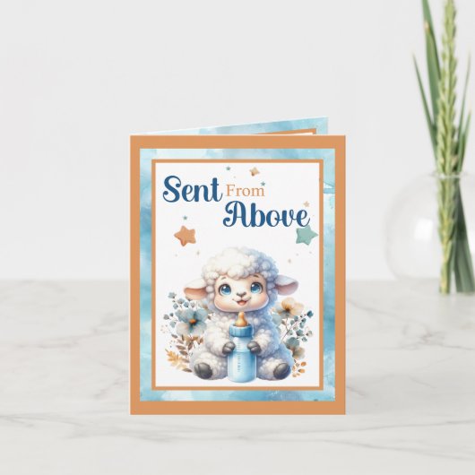 Mijn lammetje bedankkaart (Voorkant)