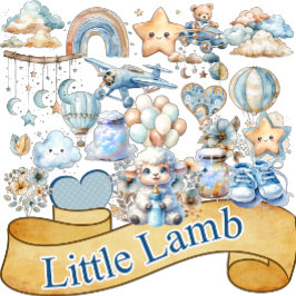 Mijn lammetje sticker