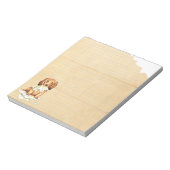 Mijn lange Dachshund Ate mijn thuiswerk Notitieblok (Gedraaid)