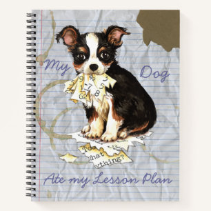 Mijn lange kat Chihuahua Ate Mijn Lesson Plan Notitieboek
