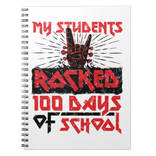 Mijn leerlingen schommelden 100 dagen van school l notitieboek