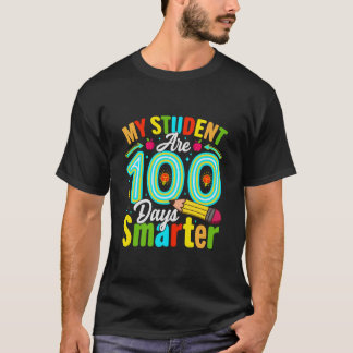 Mijn leerlingen zijn 100 dagen slimmer 100 dagen n t-shirt