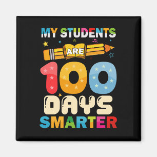 Mijn leerlingen zijn 100 dagen slimmer leraar magneet