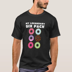 Mijn Legendary 6-pakket donuts Abs Fitness Workout T-shirt