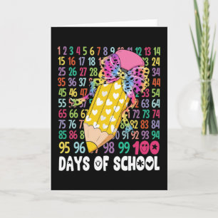 Mijn leraar heeft 100 dagen van mij grappige schoo kaart