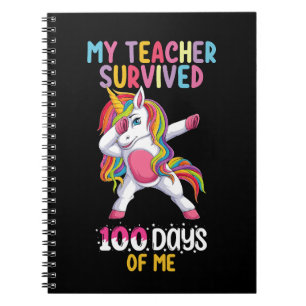 Mijn leraar heeft 100 dagen van mij overleefd Scho Notitieboek