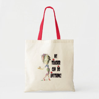 Mijn leraar kan alles doen! Best Teacher Gifts Tote Bag
