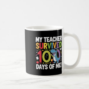 Mijn leraar overleefde 100 dagen schooldino 100th koffiemok