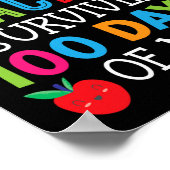 Mijn leraar overleefde 100 dagen van mijn student  poster (Hoek)