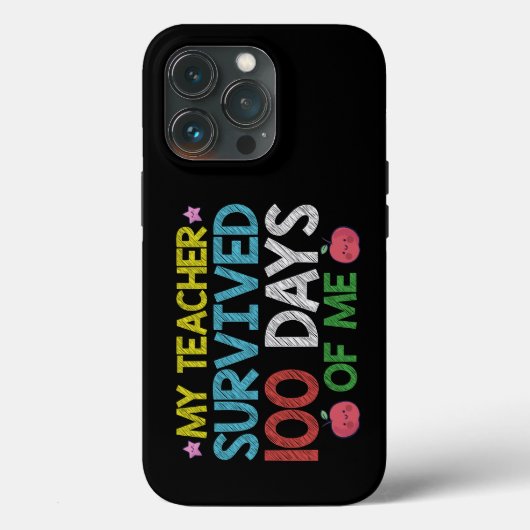 Mijn leraar overleefde de 100ste dag van mijn scho Case-Mate iPhone case (Achterkant)