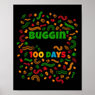 Mijn leraar voor 100 dagen schoolkostuum 100e dag poster