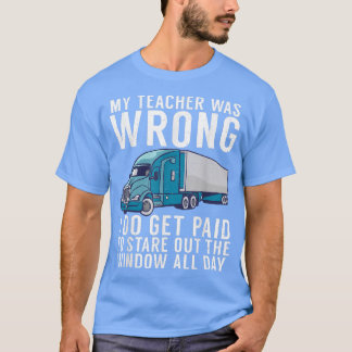 Mijn leraar was verkeerd.. ik krijg betaalde grapp t-shirt