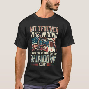 Mijn leraar was verkeerd.. ik krijg betaalde grapp t-shirt