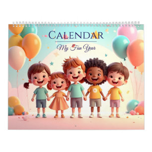 Mijn Leuke Jaar” kinderkalender Kalender