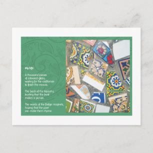 Mijn leven briefkaart