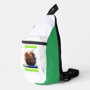 Mijn leven gaat veranderen sling bag