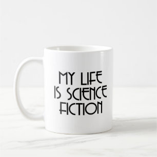 mijn leven is science fiction koffiemok