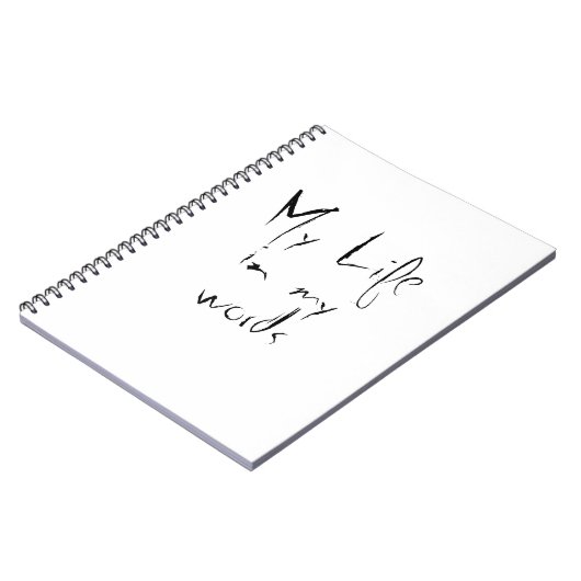 Mijn leven notitieboek (Linkerzijde)