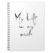 Mijn leven notitieboek (Voorkant)