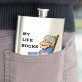 MIJN LEVEN ROCKS HEUPFLES (Voorbeeld)