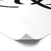 Mijn levens verspillen Grappig kattenontwerp Poster (Hoek)