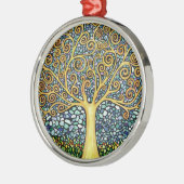 Mijn levensboom metalen ornament (Links)