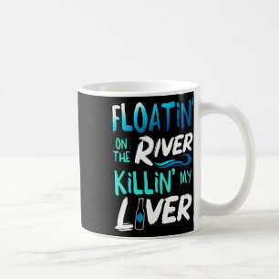 Mijn lever doden door alleen maar op de rivier te koffiemok