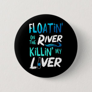 Mijn lever doden door alleen maar op de rivier te ronde button 5,7 cm