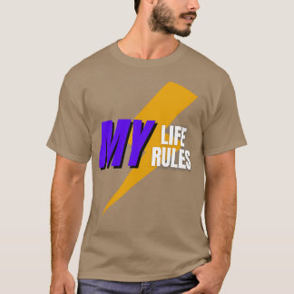MIJN LFE MIJN REGELS T-SHIRT
