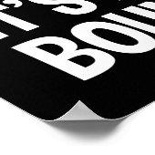 Mijn lichaam is geen tempel... het is een Bouncy C Poster (Hoek)