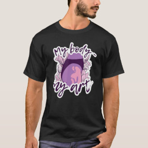 Mijn lichaam Mijn Art Pro Keuze Lichaam Rechten T-shirt