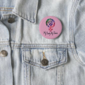 Mijn lichaam Mijn favoriete feministe Ronde Button 5,7 Cm (In situ)