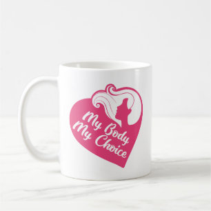 Mijn lichaam Mijn keuze Koffiemok