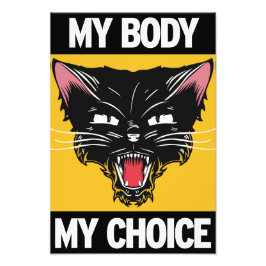 Mijn lichaam Mijn keuze Poster