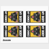 Mijn lichaam Mijn keuze Sticker (Vel)