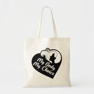 Mijn lichaam Mijn keuze Tote Bag