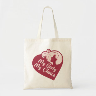 Mijn lichaam Mijn keuze Tote Bag