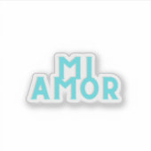 Mijn Liefde Sticker (Voorkant)