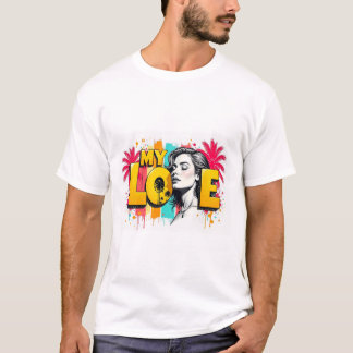 Mijn liefde t-shirt