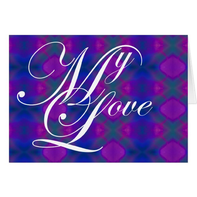 Mijn liefdeskaart (Voorkant Horizontaal)