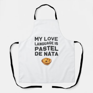 Mijn liefdestaal is Pastel de Nata Schort