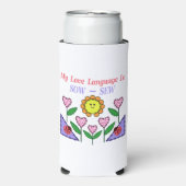 Mijn liefdestaal is Zaauw - Naaien (Seltzer Voorkant)