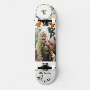 Mijn liefhebbende PAPA Foto skateboard
