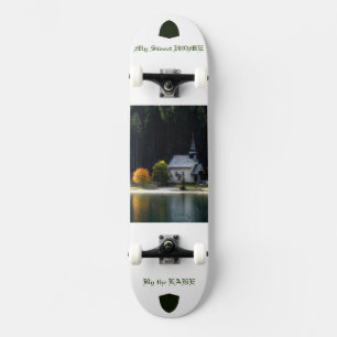 Mijn lieflijke huis aan het meer plaatje skateboard