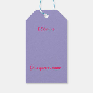 Mijn lieve bij, ik hou van je cadeaulabel